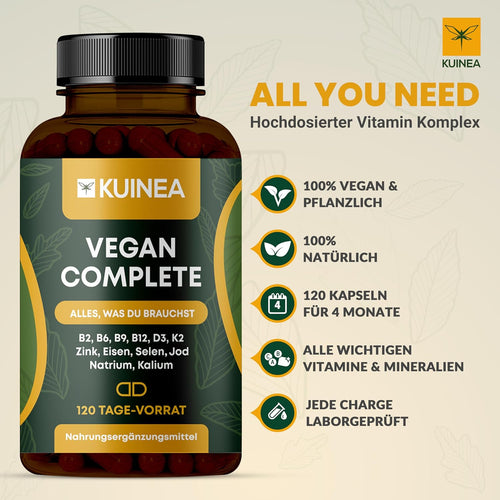 KUINEA Vegan Complete Multivitamin Kapseln