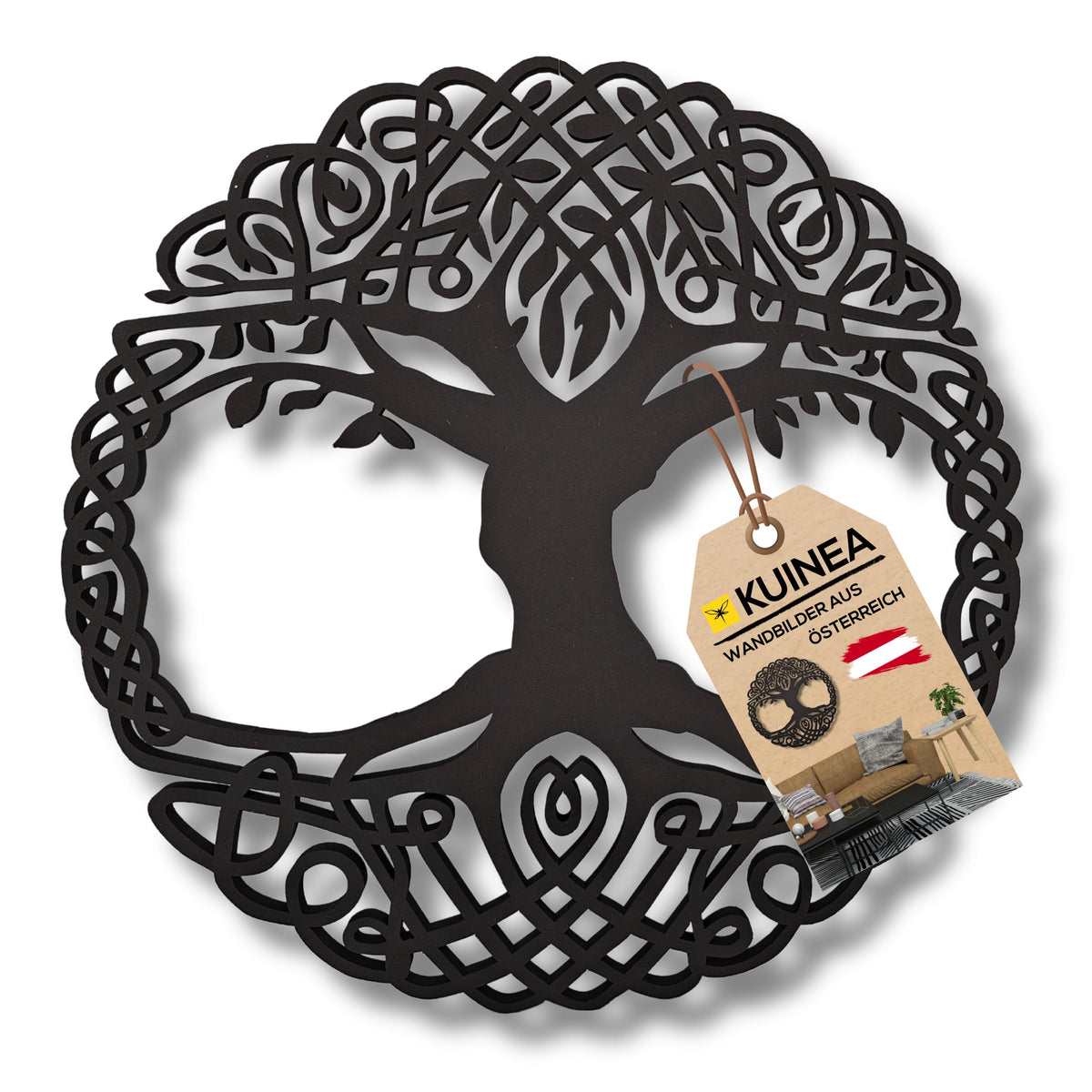 KUINEA Wandbild Keltischer Baum des Lebens