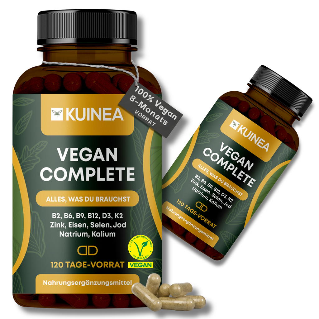 KUINEA Vegan Complete – Multivitamin (120 Kapseln)